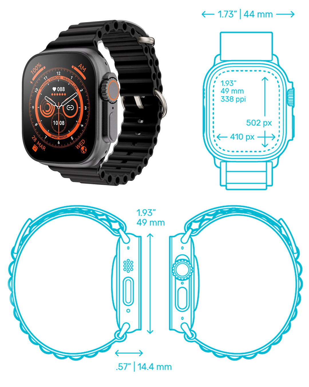 Smart Watch 8 Ultra Max